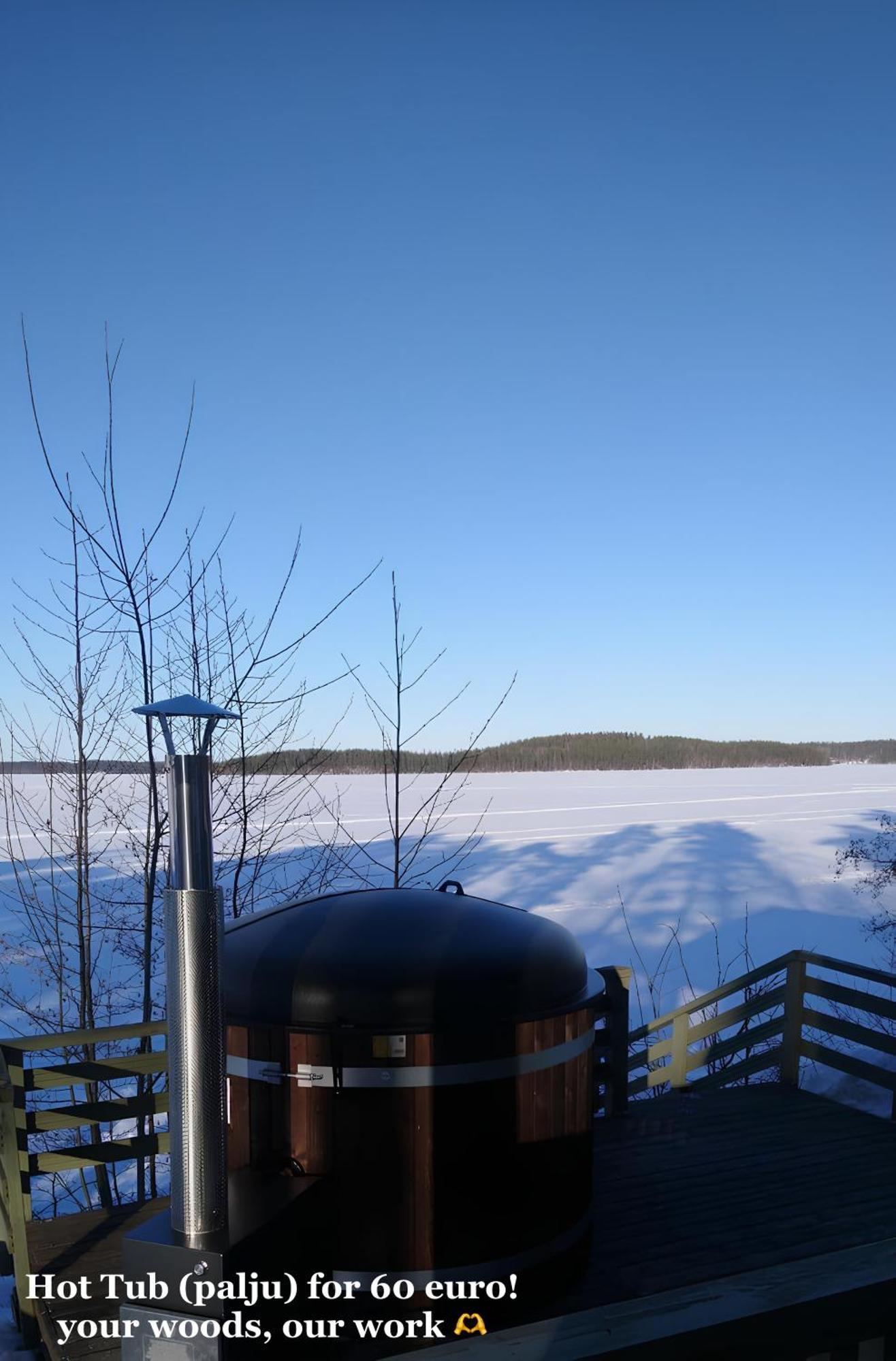 Sresort Saunas - Hot Tub, Palju Иматра Экстерьер фото