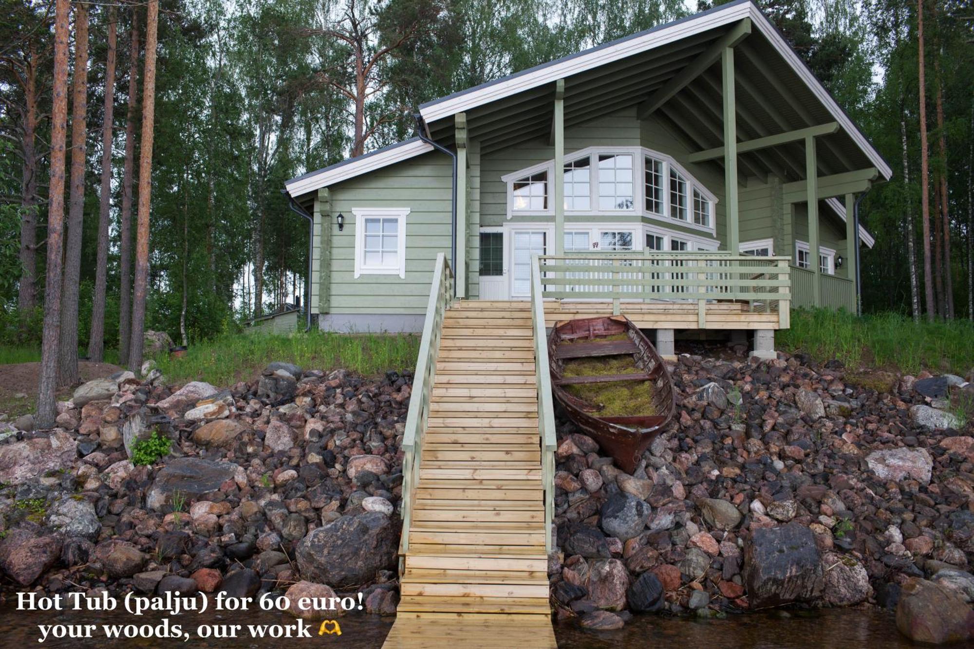 Sresort Saunas - Hot Tub, Palju Иматра Экстерьер фото